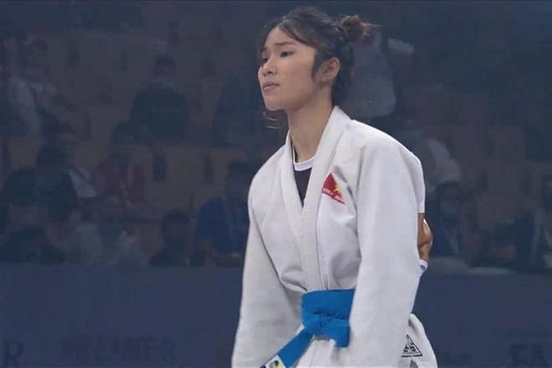 Đặng Thị Huyền là một trong những niềm hy vọng vàng của ĐT Ju-Jitsu Việt Nam tại SEA Games 31