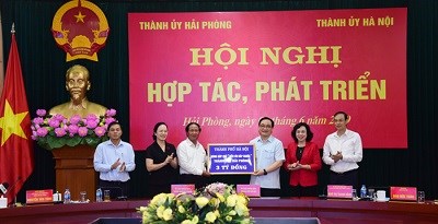 Hà Nội và Hải Phòng tăng cường hợp tác trong công tác quy hoạch, thu hút nguồn lực xã hội - ảnh 3