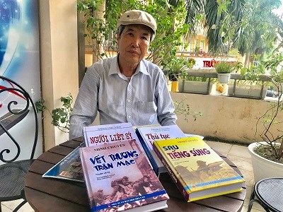 Nhà văn, NSƯT Minh Chuyên: Mang trọng bệnh vẫn say sưa viết về người lính - ảnh 1