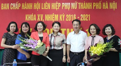 Đồng chí Lê Kim Anh được bầu giữ chức danh Chủ tịch Hội LHPN TP Hà Nội - ảnh 1