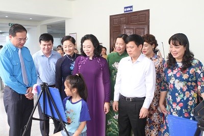 Phó Bí thư Thường trực Thành ủy Hà Nội Ngô Thị Thanh Hằng dự Ngày hội Gia đình 2019 - ảnh 2
