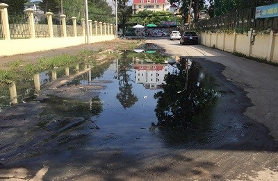 Phường Quảng An, quận Tây Hồ: Kéo dài tình trạng ngập úng - ảnh 1
