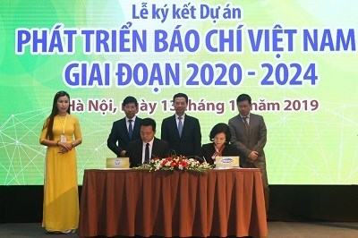 Hợp tác “Phát triển báo chí Việt Nam giai đoạn 2020 - 2024” - ảnh 1