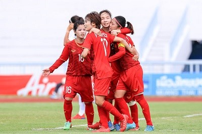 Việt Nam vô địch Giải Bóng đá nữ Đông Nam Á 2019 - ảnh 1