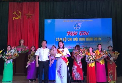 Hội LHPN huyện Sóc Sơn thi Chi hội trưởng phụ nữ giỏi - ảnh 4