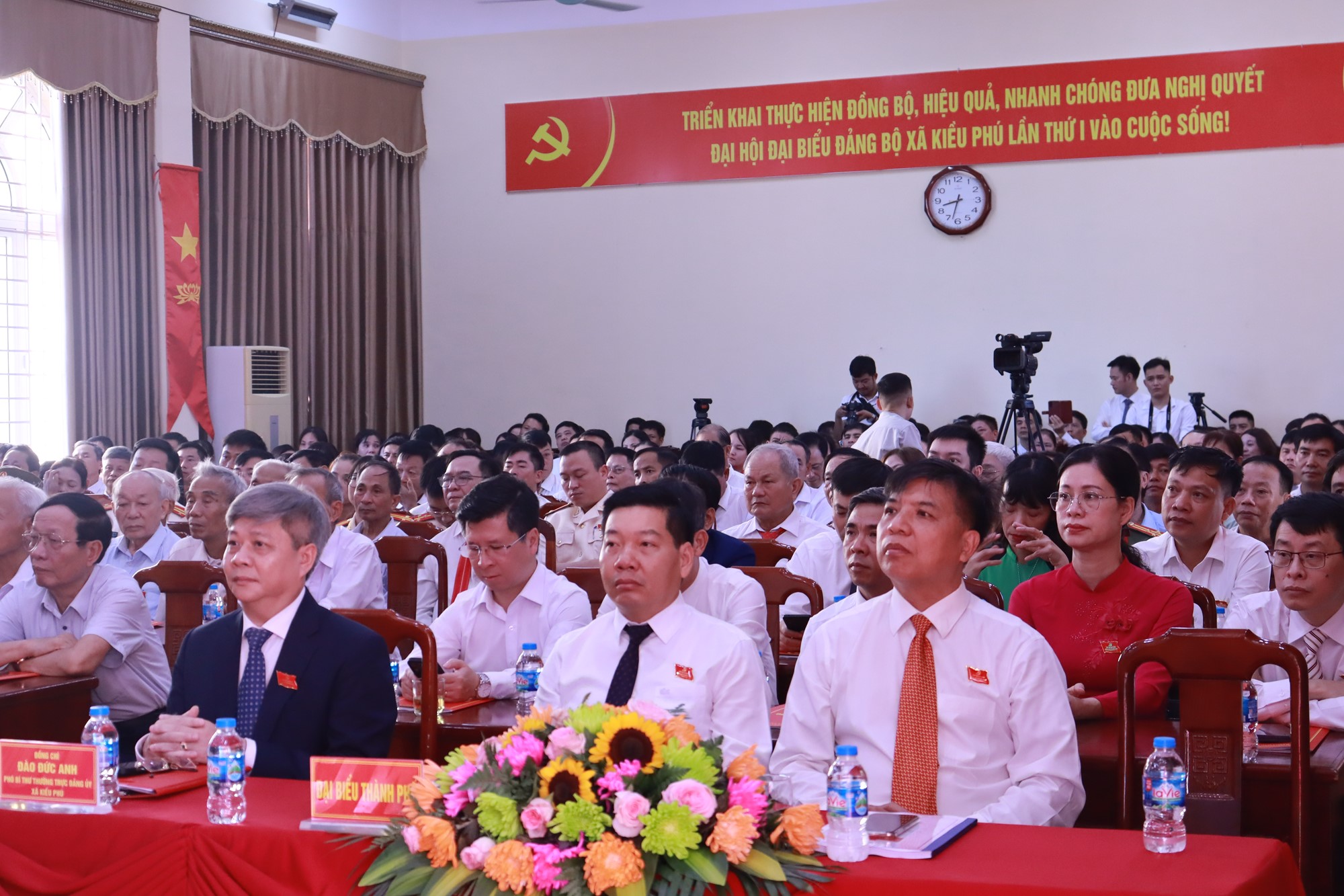 Đại hội đại biểu lần thứ I Đảng bộ xã Kiều Phú: - ảnh 7