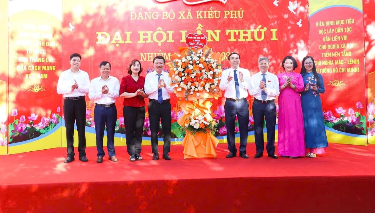 Đại hội đại biểu lần thứ I Đảng bộ xã Kiều Phú: - ảnh 4