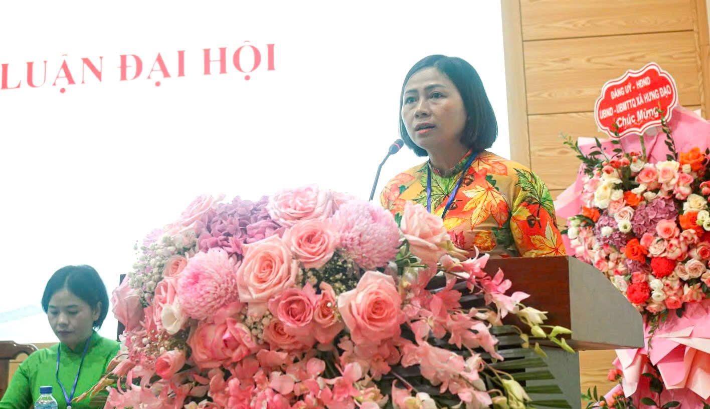 Phụ nữ Hưng Đạo phát huy truyền thống đoàn kết, sáng tạo, đổi mới, vững bước vào kỷ nguyên vươn mình của dân tộc - ảnh 8