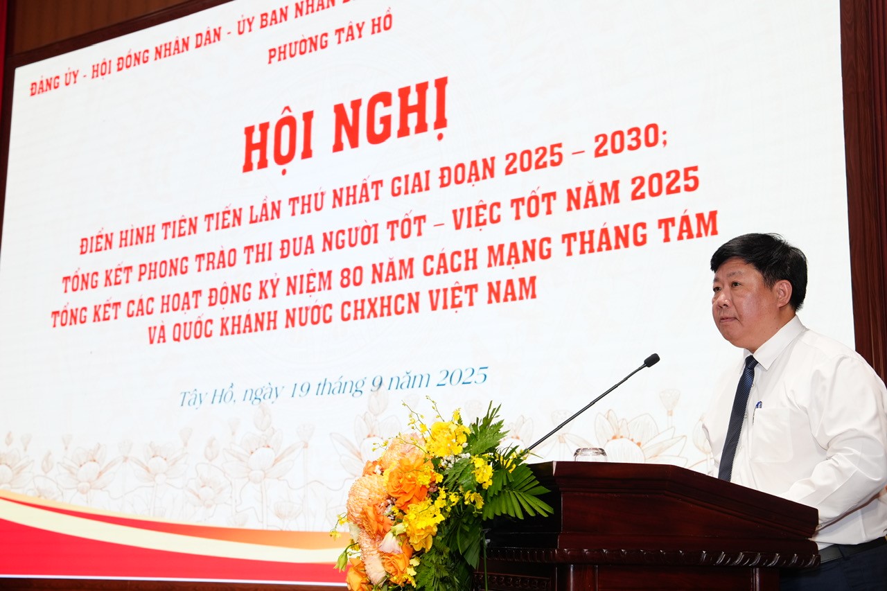 Từ những “người tốt, việc tốt” đến khát vọng dựng xây Tây Hồ văn minh, hiện đại - ảnh 3