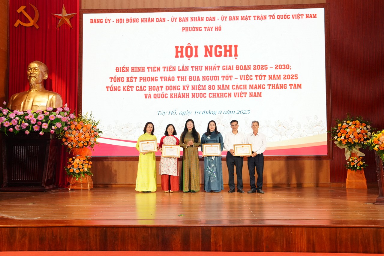 Từ những “người tốt, việc tốt” đến khát vọng dựng xây Tây Hồ văn minh, hiện đại - ảnh 4