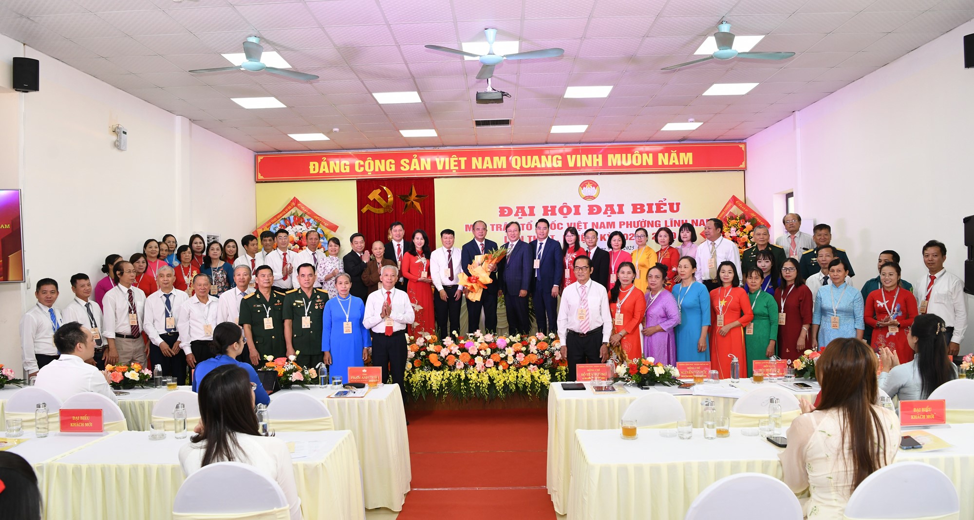 Đại hội đại biểu MTTQ phường Lĩnh Nam lần thứ I: Dấu ấn của sự đoàn kết và khát vọng, phát triển - ảnh 5