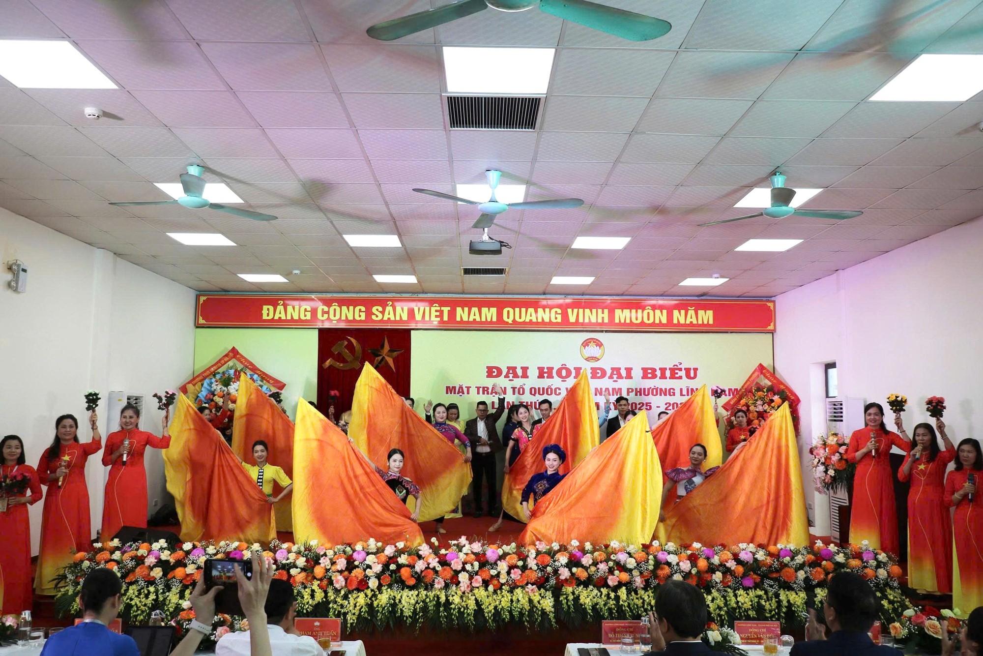 Đại hội đại biểu MTTQ phường Lĩnh Nam lần thứ I: Dấu ấn của sự đoàn kết và khát vọng, phát triển - ảnh 12