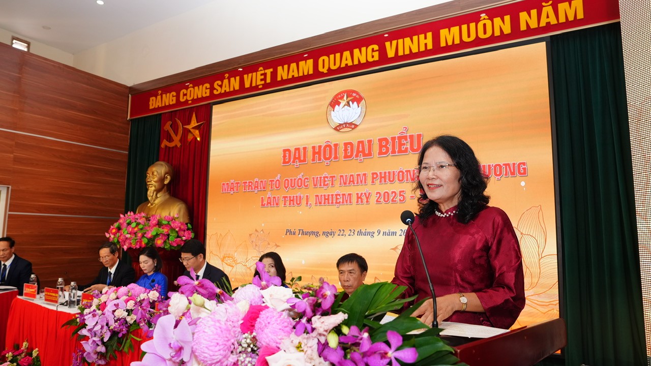 Đại hội Đại biểu MTTQ phường Phú Thượng lần thứ I: Nâng cao năng lực, đón đầu kỷ nguyên chuyển đổi số - ảnh 2