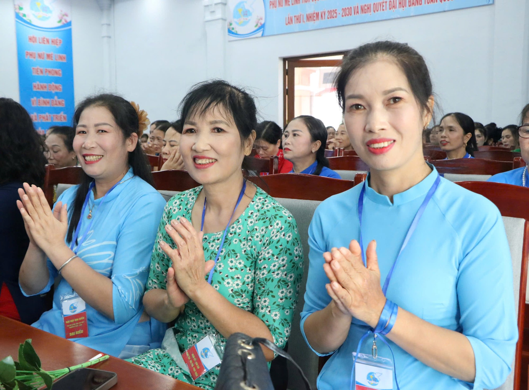 Phụ nữ Mê Linh “Đoàn kết - Dân chủ - Đổi mới - Đột phá - Phát triển” góp phần xây dựng tổ chức Hội vững mạnh - ảnh 4