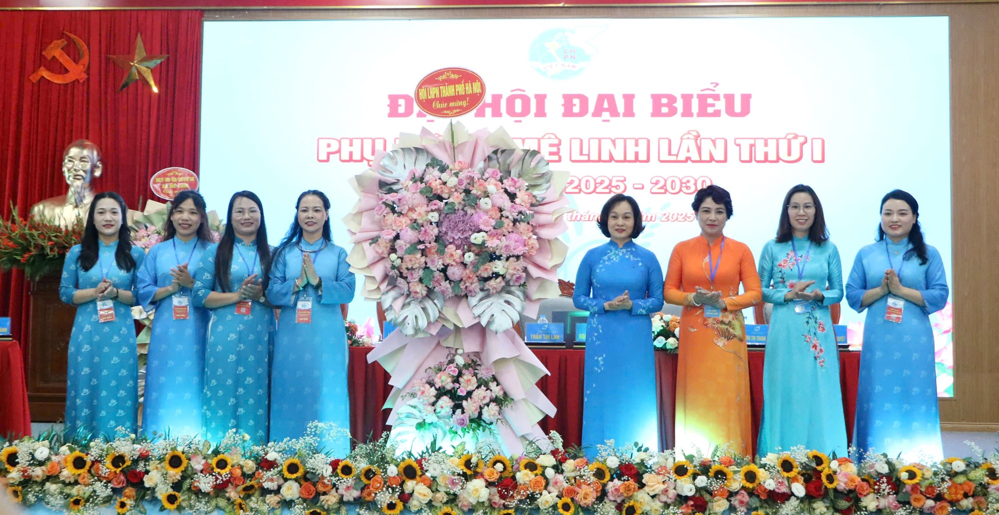 Phụ nữ Mê Linh “Đoàn kết - Dân chủ - Đổi mới - Đột phá - Phát triển” góp phần xây dựng tổ chức Hội vững mạnh - ảnh 7