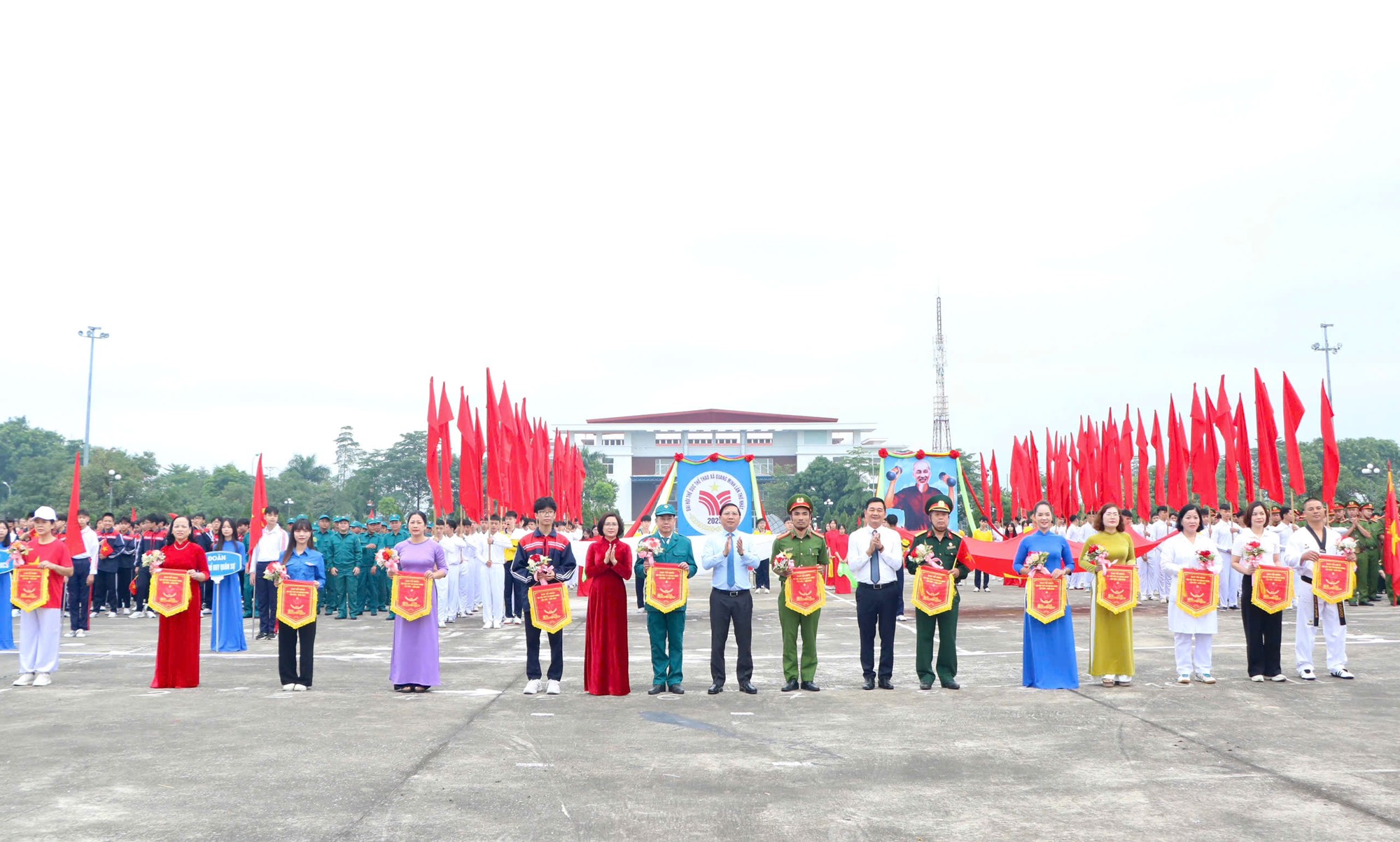 Đại hội Thể dục Thể thao xã Quang Minh lần thứ I: Xây dựng con người Quang Minh “khỏe mạnh - năng động - sáng tạo - hội nhập” - ảnh 7