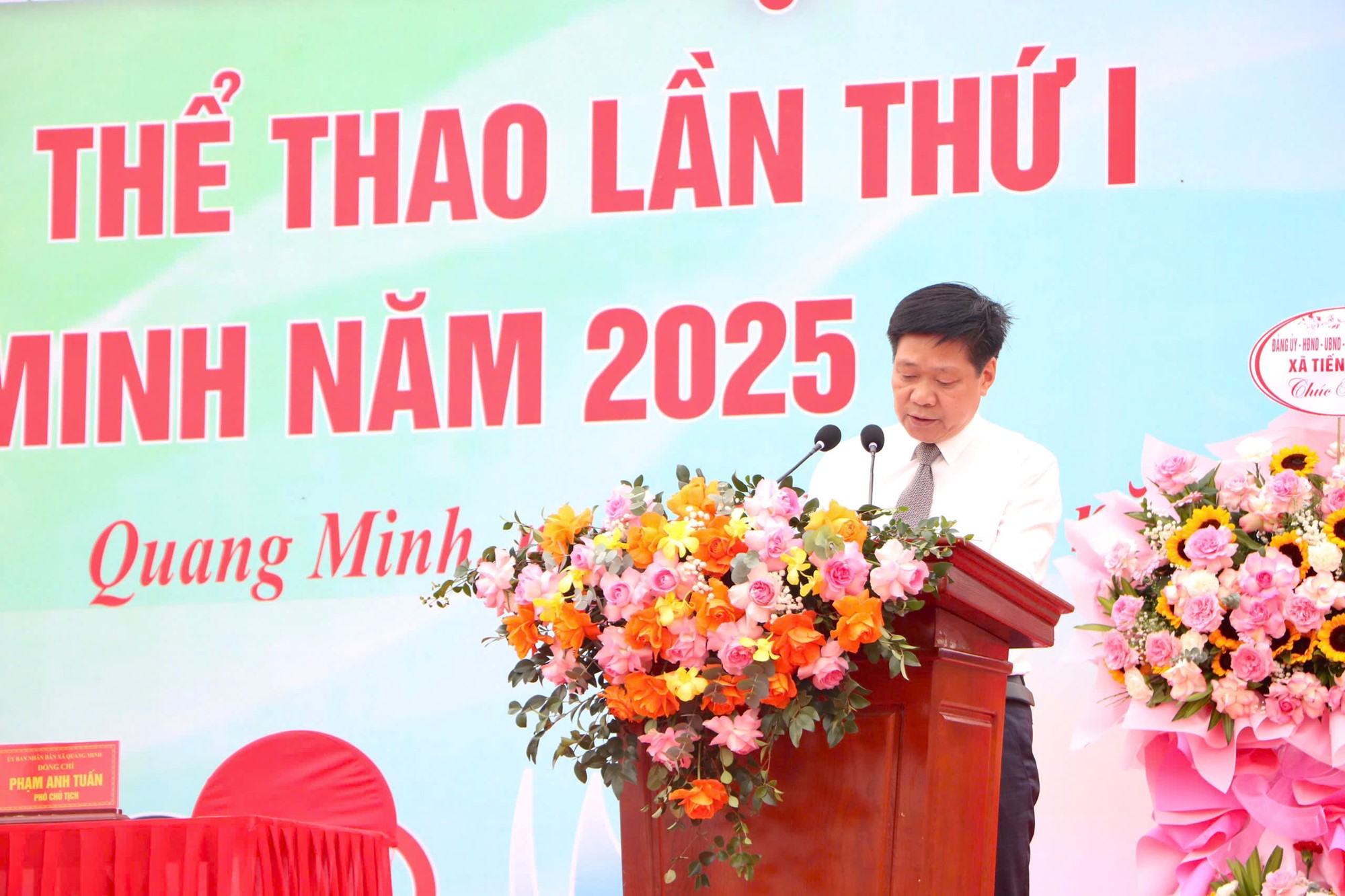 Đại hội Thể dục Thể thao xã Quang Minh lần thứ I: Xây dựng con người Quang Minh “khỏe mạnh - năng động - sáng tạo - hội nhập” - ảnh 2