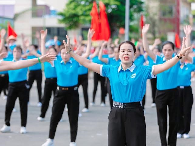 Hội LHPN xã Phúc Thịnh: 150 cán bộ, hội viên tham gia Đại hội Thể dục thể thao - ảnh 4