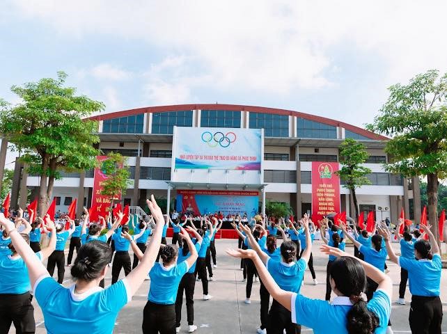 Hội LHPN xã Phúc Thịnh: 150 cán bộ, hội viên tham gia Đại hội Thể dục thể thao - ảnh 6