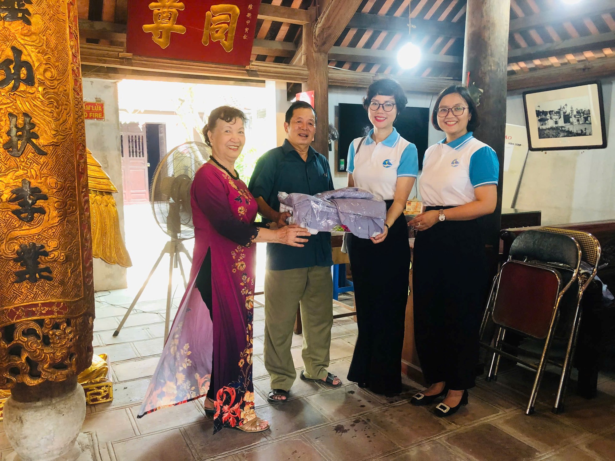 Ra mắt mô hình “Phụ nữ tham gia xây dựng di tích lịch sử-văn hóa kiểu mẫu” tại di tích Đình Ngọc Hà - ảnh 14