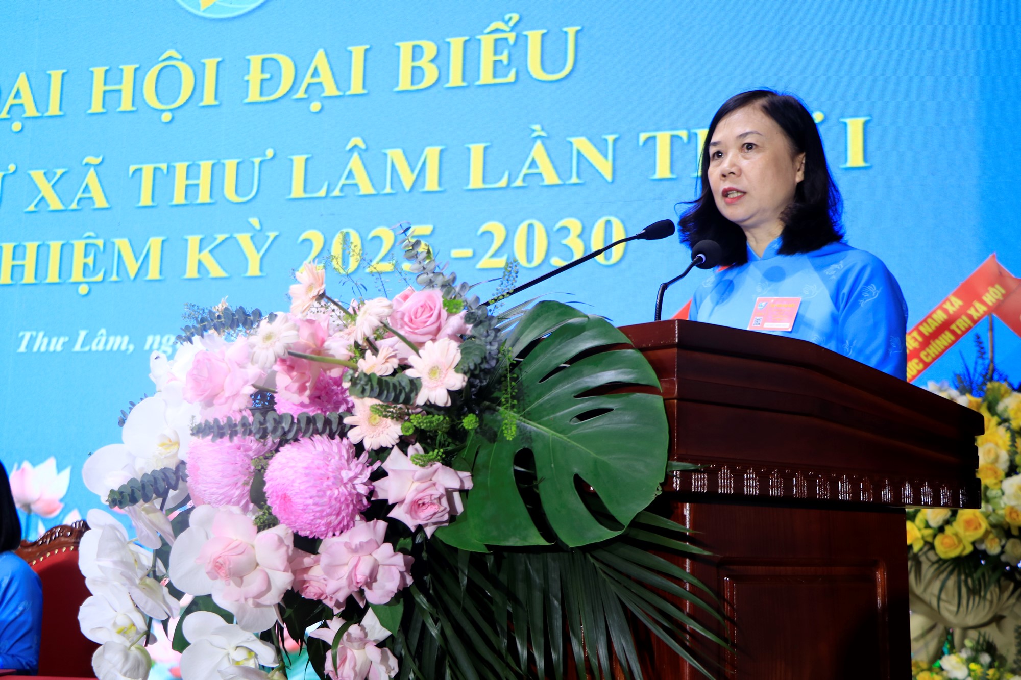 Đồng chí Ngô Thị Thúy Hằng tiếp tục giữ chức Chủ tịch Hội LHPN xã Thư Lâm nhiệm kỳ 2025-2030 - ảnh 3