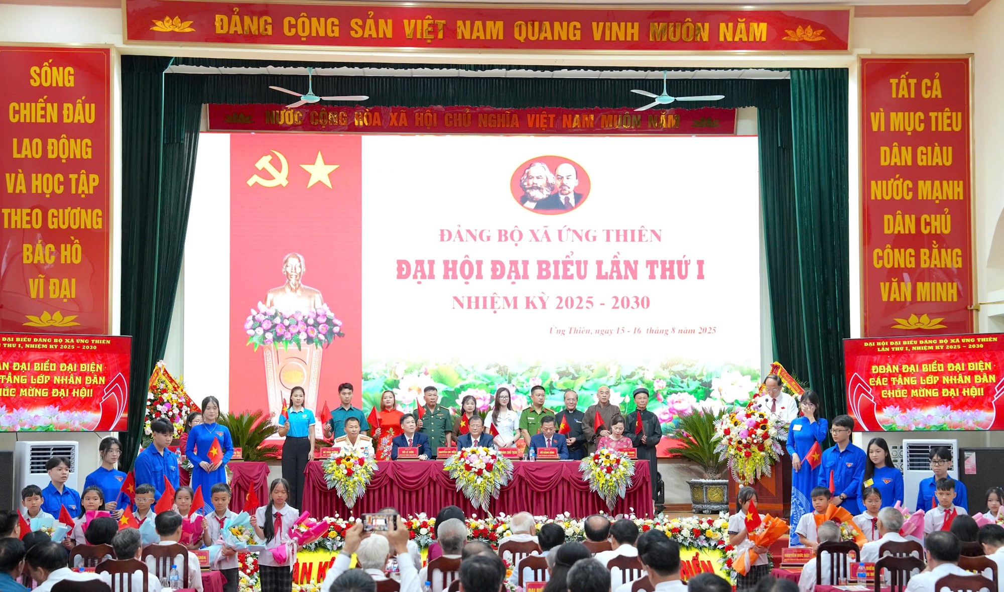 Phát huy nội lực, đoàn kết xây dựng Ứng Thiên phát triển vững mạnh, toàn diện - ảnh 3