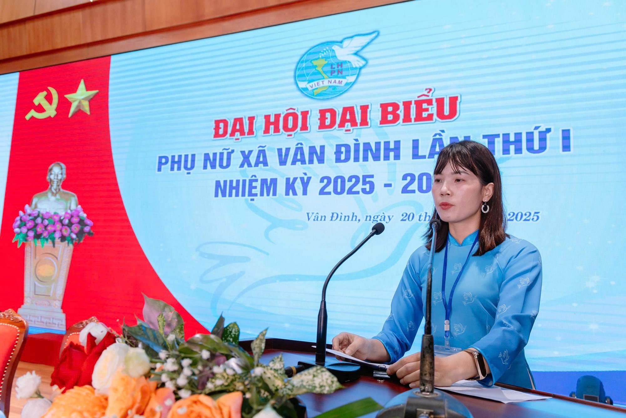 Phụ nữ Vân Đình bản lĩnh, trí tuệ, khẳng định vai trò nòng cốt xây dựng xã văn minh - ảnh 6