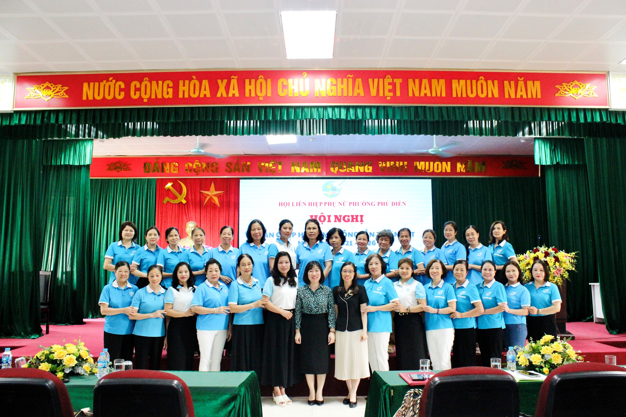 Hội LHPN phường Phú Diễn công bố các quyết định thành lập Hội LHPN phường - ảnh 7