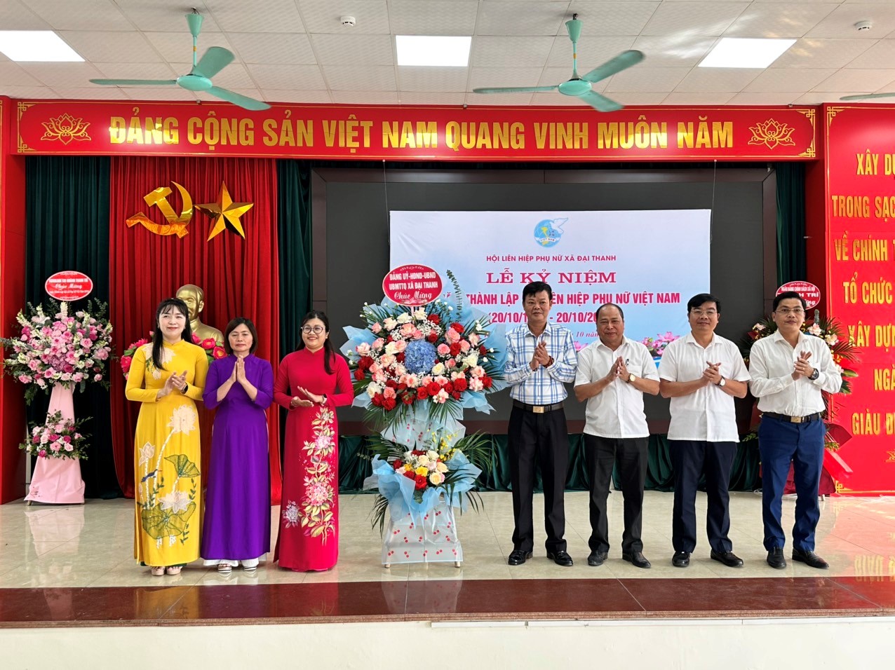 Xã Đại Thanh sôi nổi hoạt động chào mừng 95 năm Phụ nữ Việt Nam 20/10 - ảnh 2