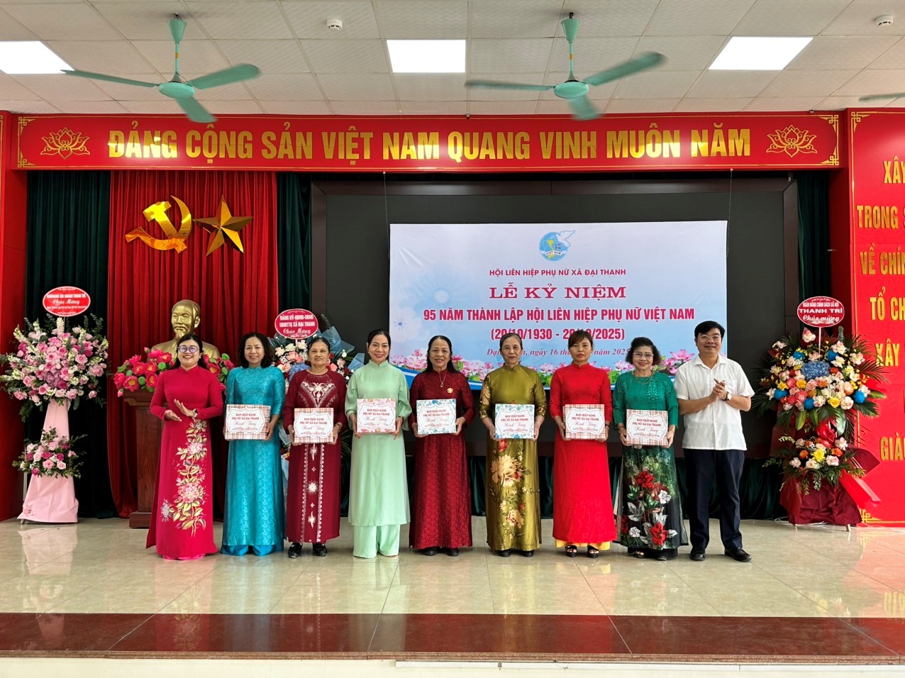 Xã Đại Thanh sôi nổi hoạt động chào mừng 95 năm Phụ nữ Việt Nam 20/10 - ảnh 8