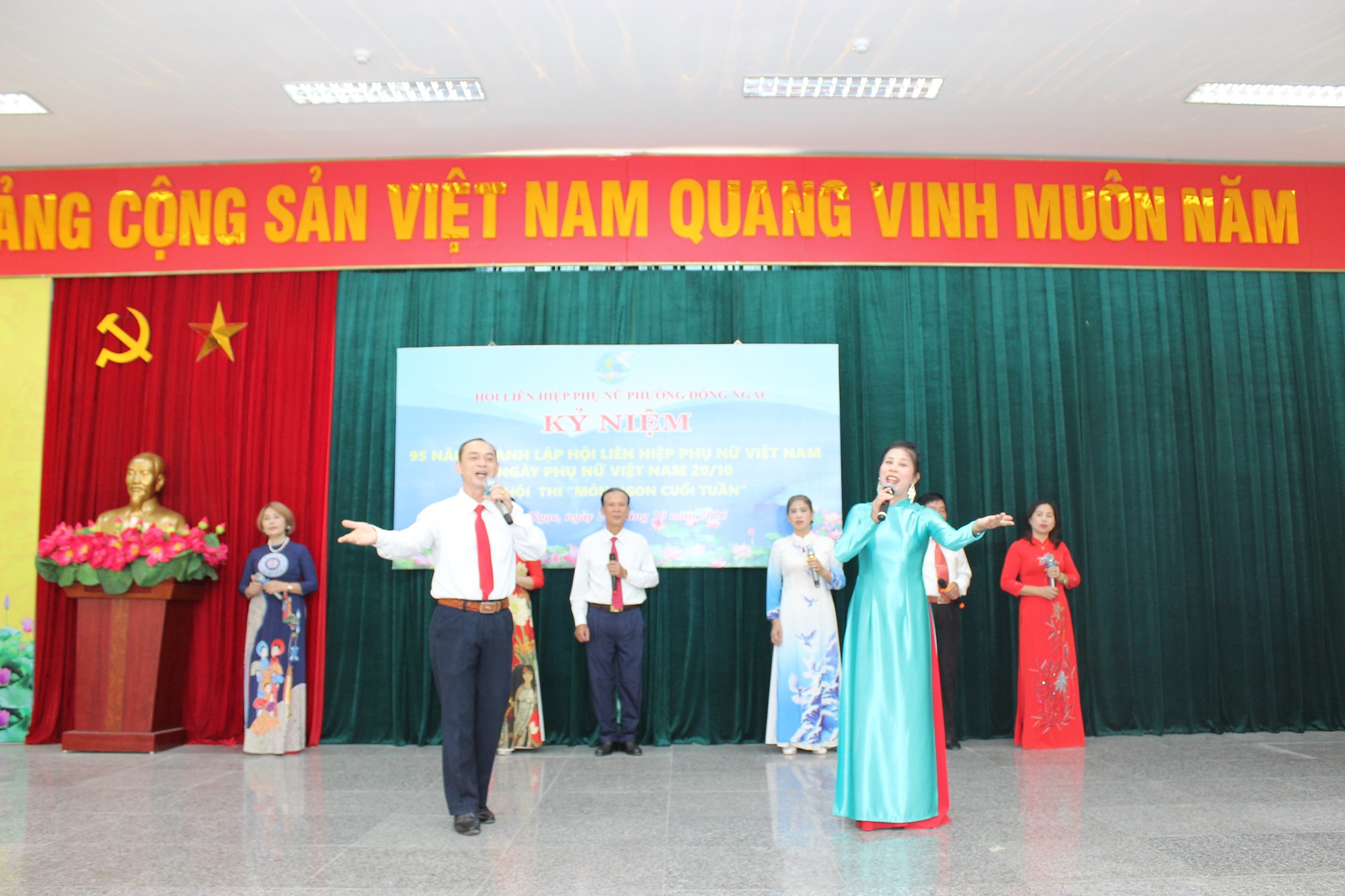 Phường Đông Ngạc tưng bừng kỷ niệm 95 năm thành lập Hội LHPN Việt Nam  - ảnh 6