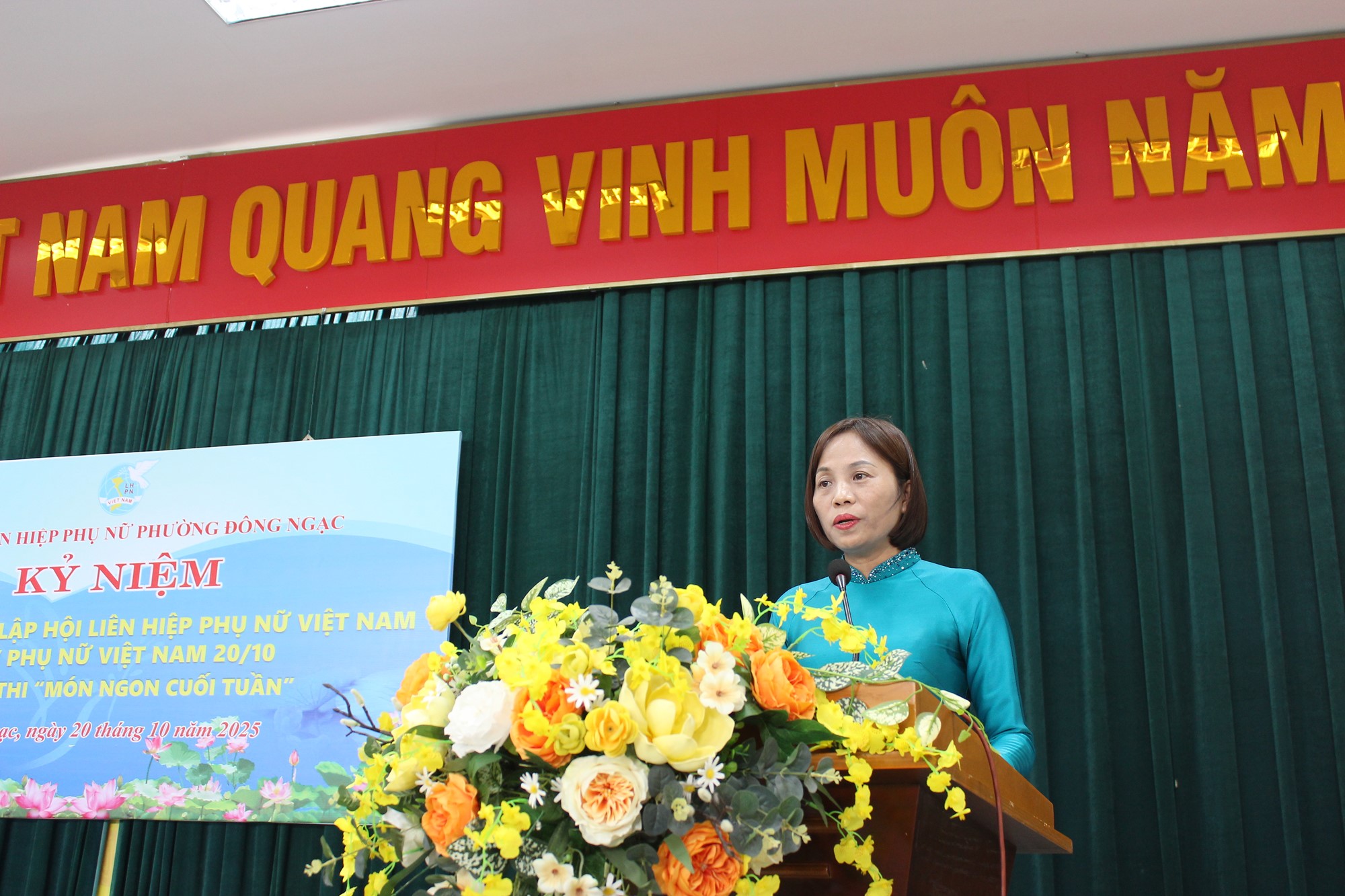 Phường Đông Ngạc tưng bừng kỷ niệm 95 năm thành lập Hội LHPN Việt Nam  - ảnh 3