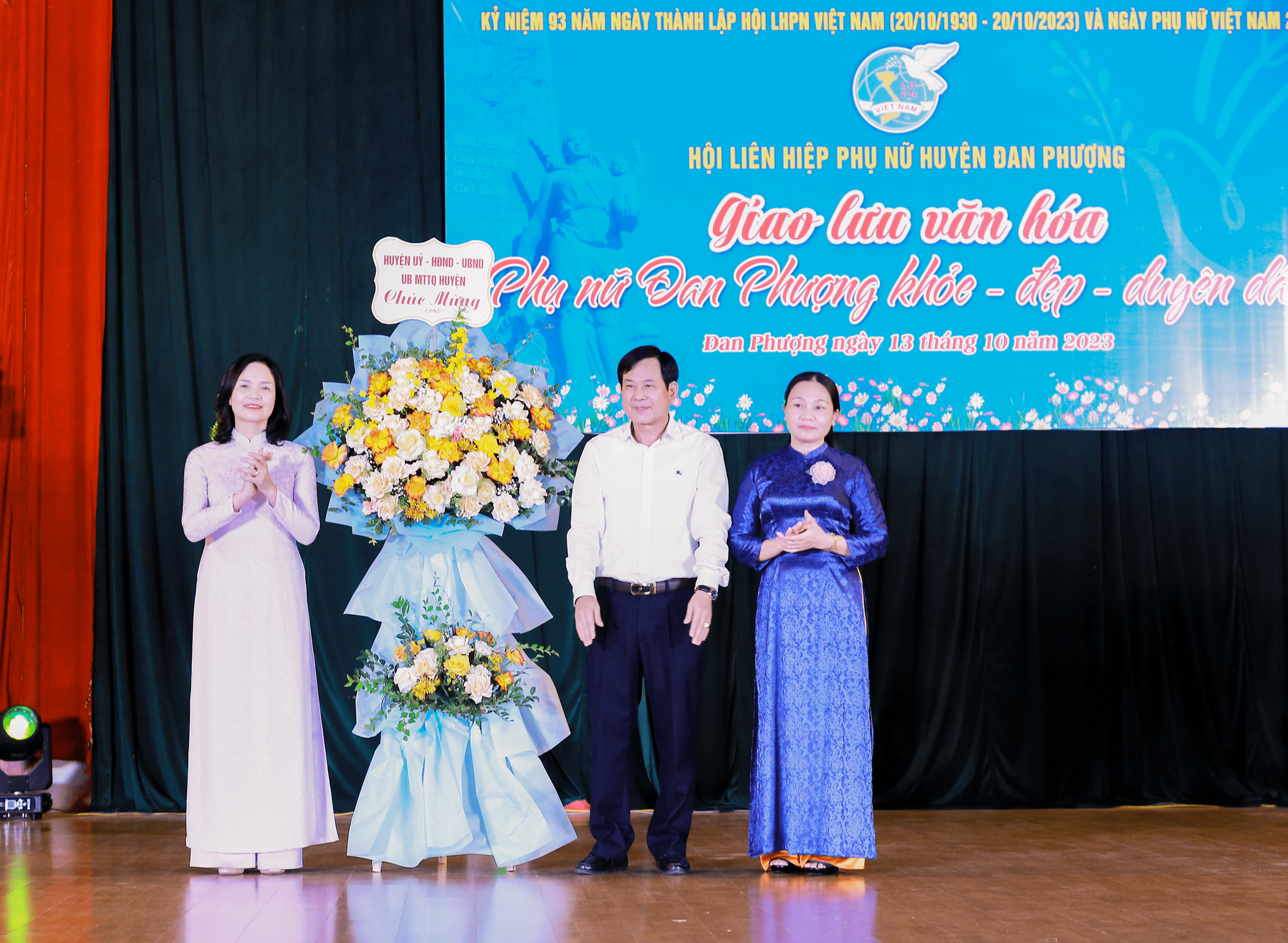 Hội LHPN huyện Đan Phượng kỷ niệm 93 năm ngày thành lập Hội LHPN Việt Nam 20/10 - ảnh 1