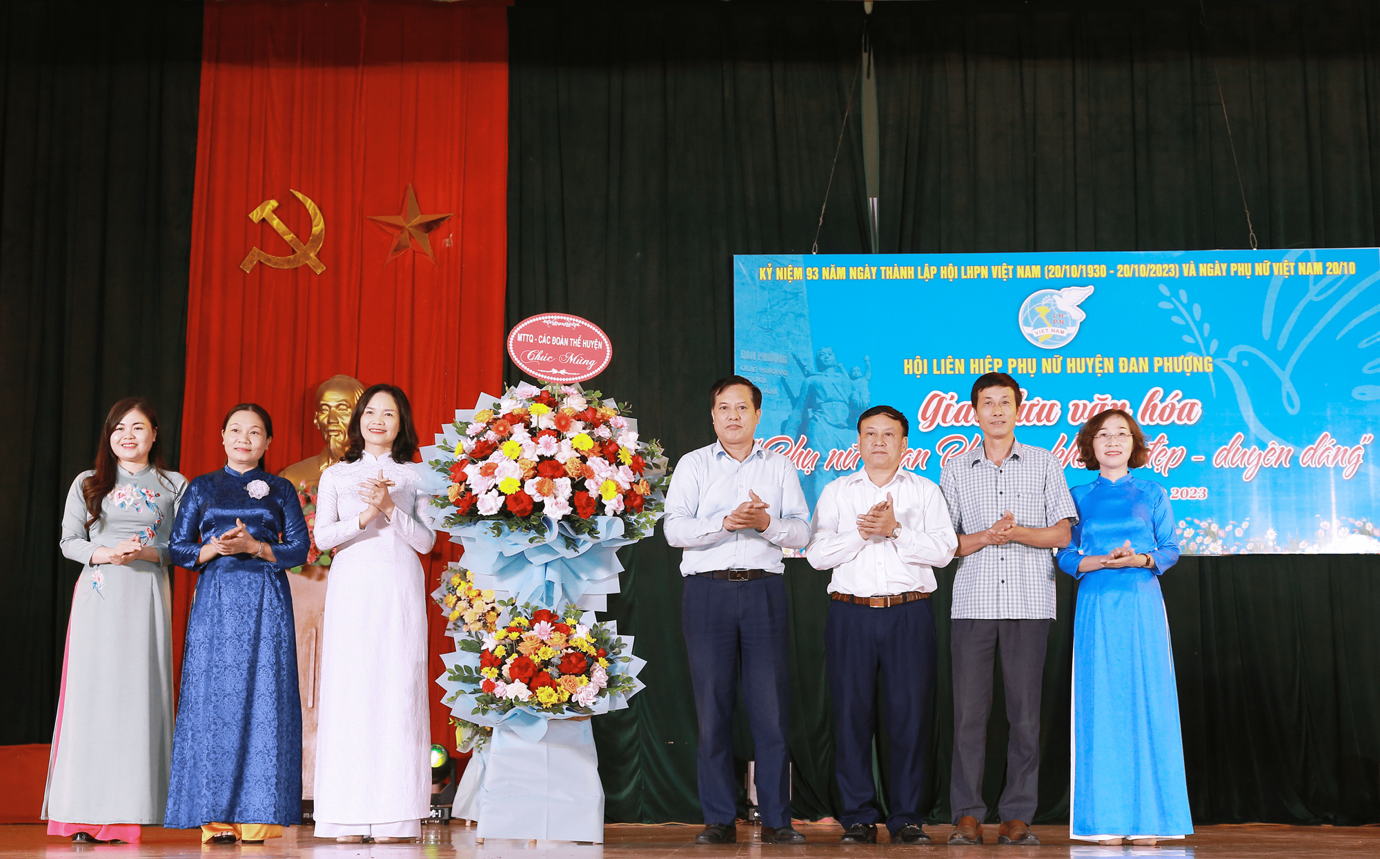 Hội LHPN huyện Đan Phượng kỷ niệm 93 năm ngày thành lập Hội LHPN Việt Nam 20/10 - ảnh 2