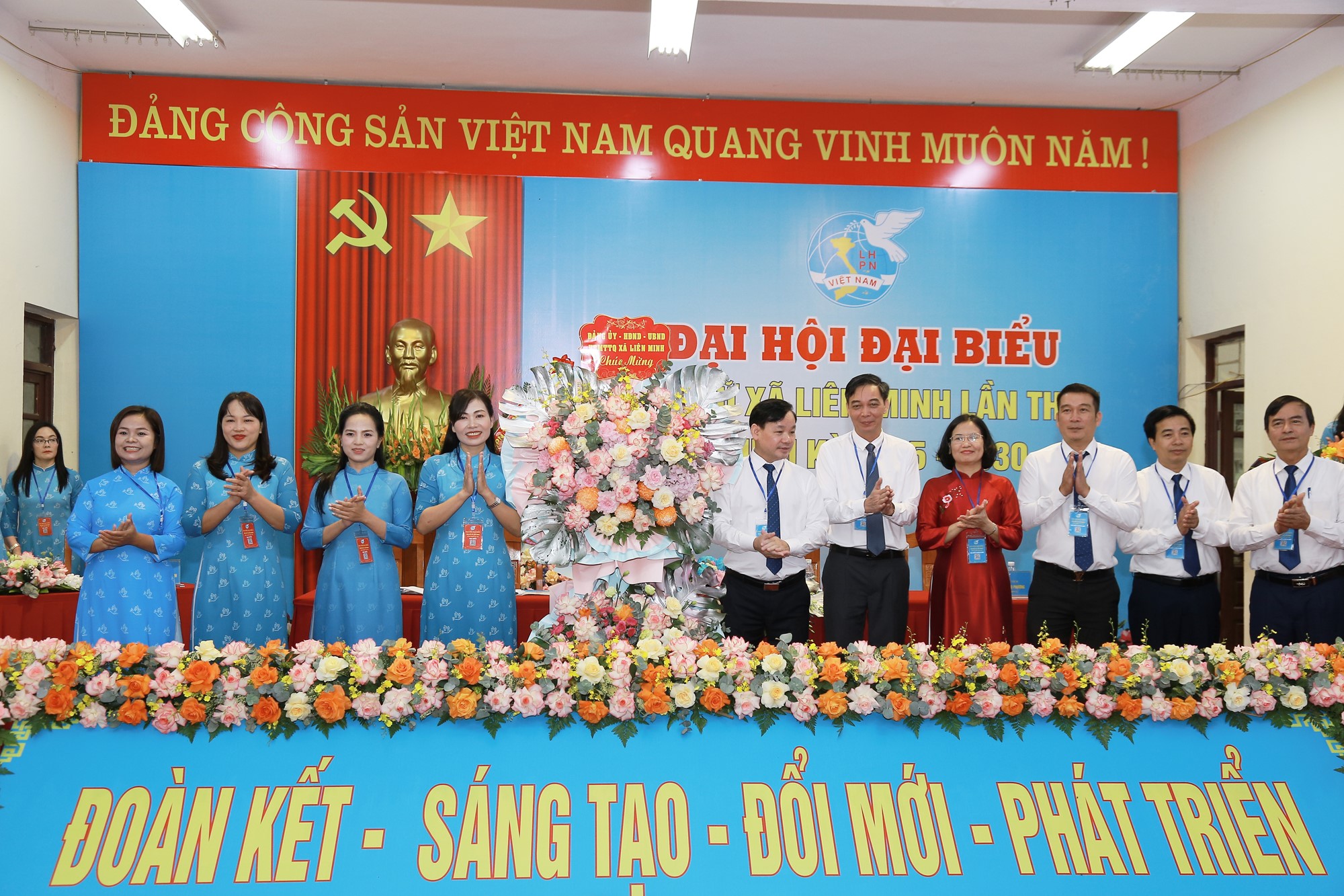 Đại hội phụ nữ xã Liên Minh: Tỏa sáng truyền thống Ba đảm đang - ảnh 5