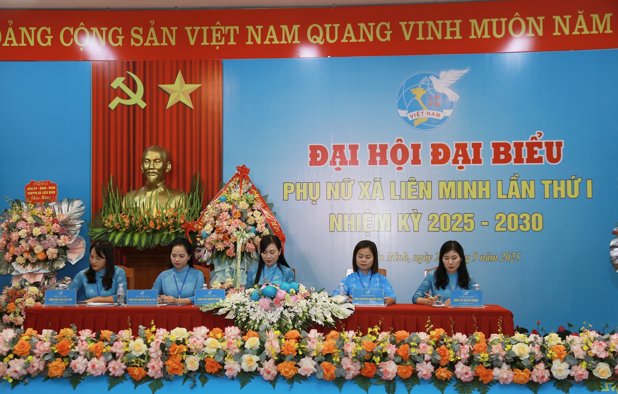 Đại hội phụ nữ xã Liên Minh: Tỏa sáng truyền thống Ba đảm đang - ảnh 6