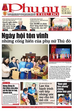 Báo Phụ nữ Thủ đô 41