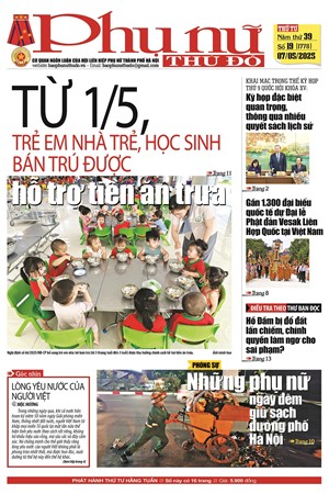 Báo Phụ nữ Thủ đô 19-25