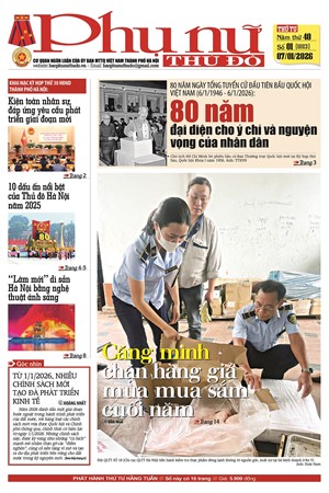 Báo Phụ nữ Thủ đô 01-26