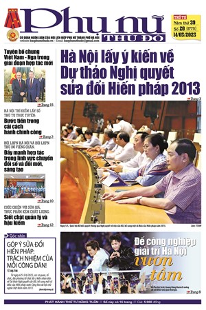 Báo Phụ nữ Thủ đô 20-25