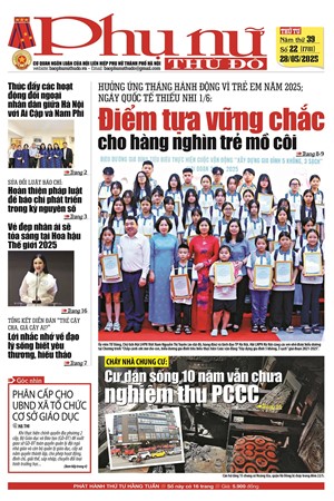 Báo Phụ nữ Thủ đô 22-25