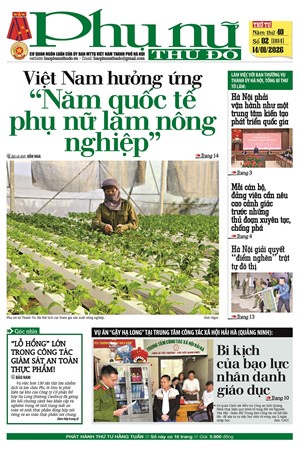 Báo Phụ nữ Thủ đô 02-26