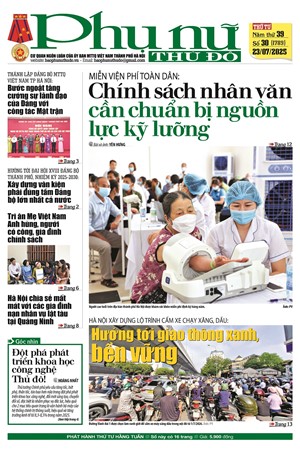 Báo Phụ nữ Thủ đô 30-25
