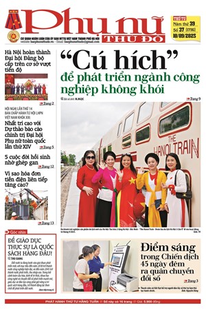 Báo Phụ nữ Thủ đô 37-25