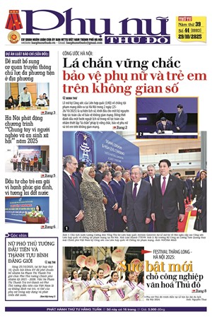 Báo Phụ nữ Thủ đô 44-25
