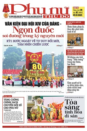 Báo Phụ nữ Thủ đô 45-25
