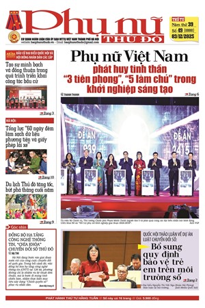 Báo Phụ nữ Thủ đô 49-25