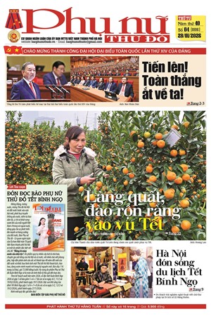 Báo Phụ nữ Thủ đô 04-26