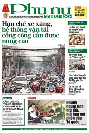 Báo Phụ nữ Thủ đô 50-25