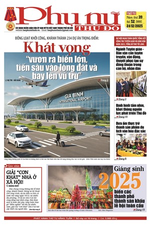 Báo Phụ nữ Thủ đô 52-25